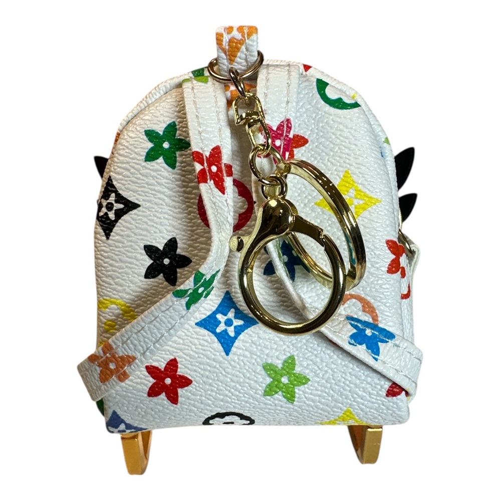 Fashion NWOT Colorful Owl-Shaped Keychain/Bag Charm - Picture 5 of 5